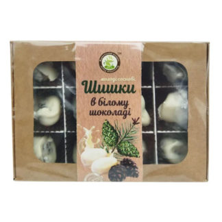 Шишки в білому шоколаді