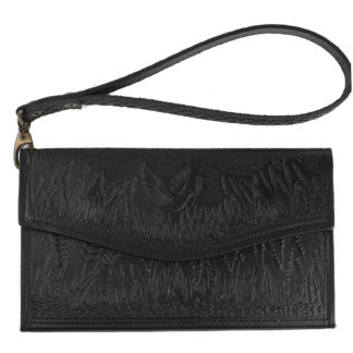 Портмоне чорне “Природа”