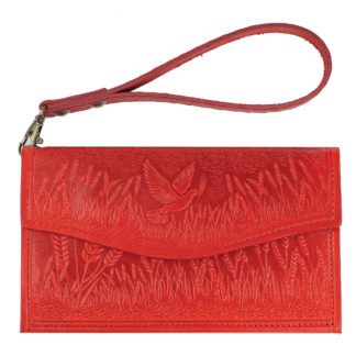 Портмоне червоне “Природа”